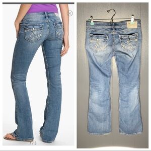 SILVER JEANS Twisted' Bootcut‎ Jeans
